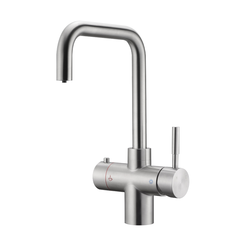 Rumah logam stainless steel all-in-one u manual faucet