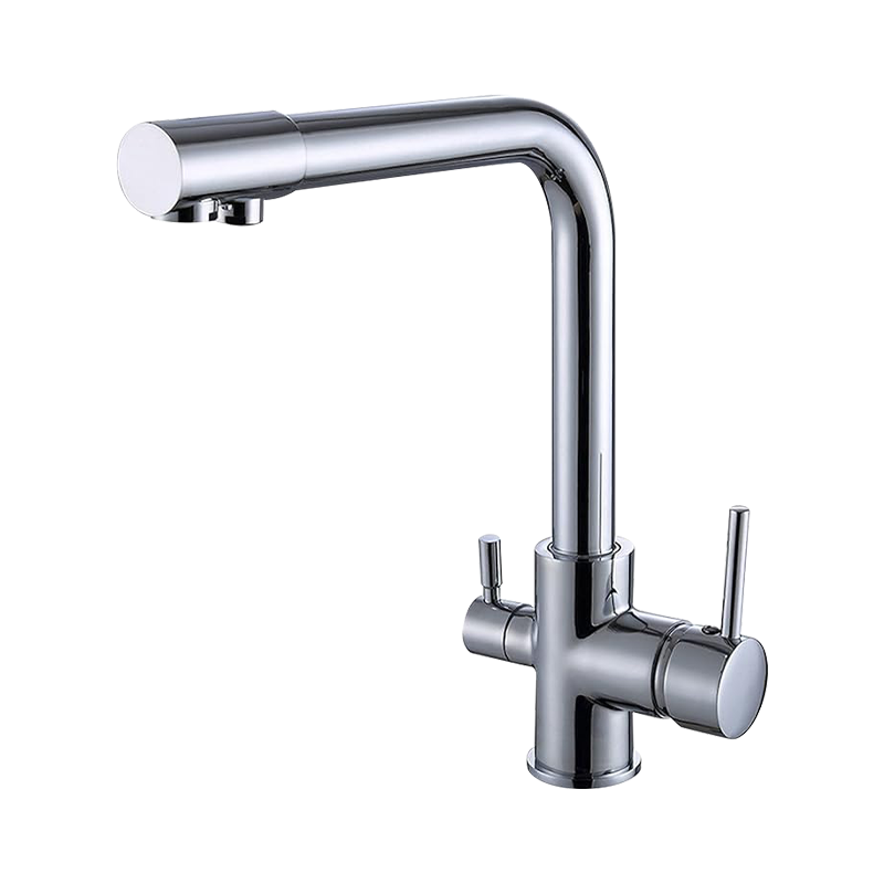 Office Stainless Steel All-in-One Corner Manual Faucet